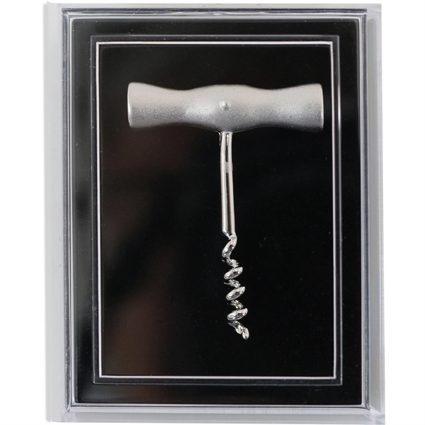 1 3/8" x 1" T-shaped corkscrew lapel pin with butterfly clutch... from ASI 55450 Franmara Inc
