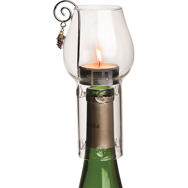 Wine chimney tea candle set.... from ASI 55450 Franmara Inc