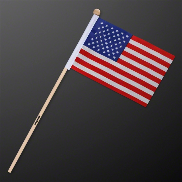 NON-Light Up Small Flags; Blank & Imprinted Pricing... from ASI 34194 ALightPromos