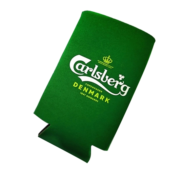 Collapsible foam can cooler, 16 oz, heat transfer imprint, and free... from ASI 37218 Athena Promo (tm)