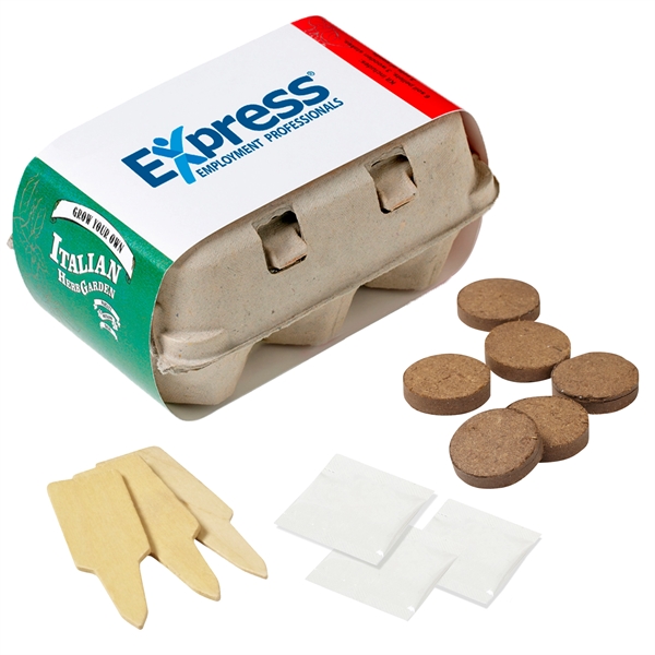 Grow your own Italian herb kit with 3 packages of seeds,... from ASI 63549 Jornik Manufacturing Corp / Jornik