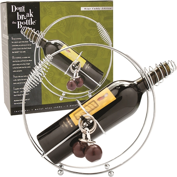 Wine Caddy Puzzle with metal cradle and hatch. Blank.... from ASI 55450 Franmara Inc