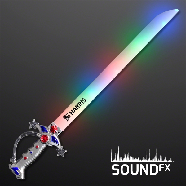 Blank or imprinted. Flashing sword, 25.25".... from ASI 34194 ALightPromos / Alight Promotional Products