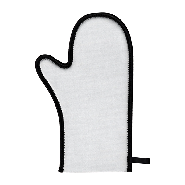 Customizable 13.5" x 8" microfiber polyester oven mitt with edge to... from ASI 90913 Terry Town