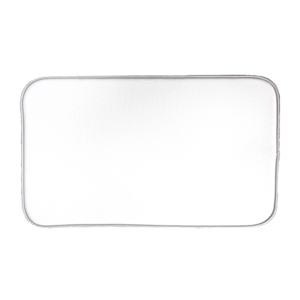 14" x 21" dish mat with water-absorbent polyester face, foam insert,... from ASI 90913 Terry Town