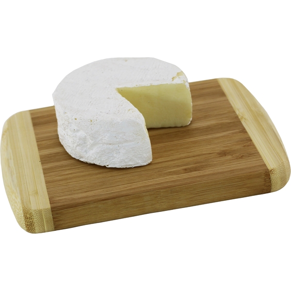 Elegant two-tone laminated bamboo cutting board, 9" x 7" x 5/8"... from ASI 55450 Franmara Inc