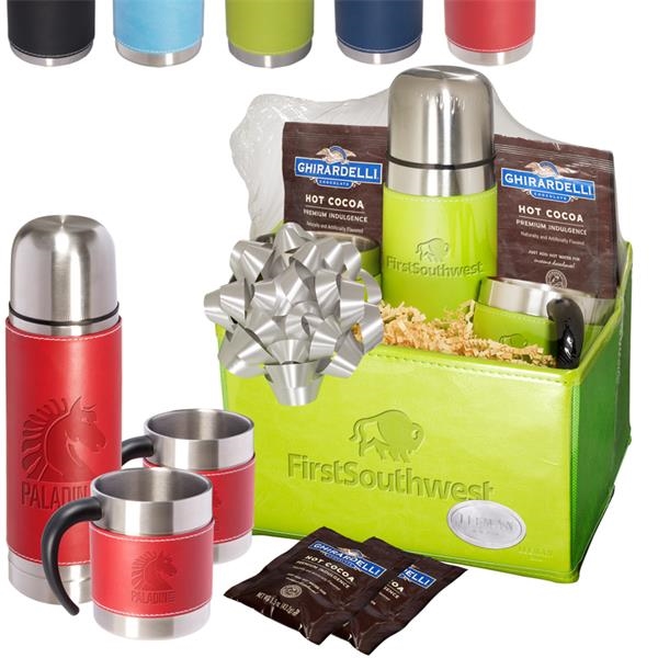 Gift set of Tuscany™ thermos, two coffee cups, two packets of... from ASI 34063 alphabroder