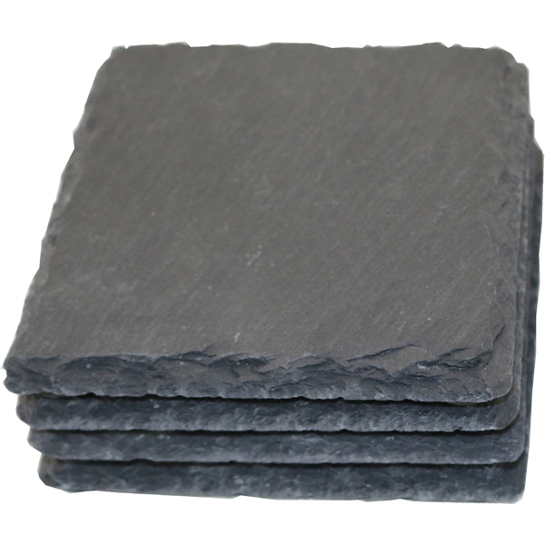 Slate square coaster set of 4... from ASI 55450 Franmara Inc