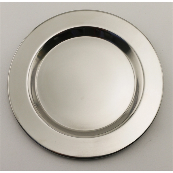 Set of 4 polished stainless steel wine bottle coasters.... from ASI 55450 Franmara Inc