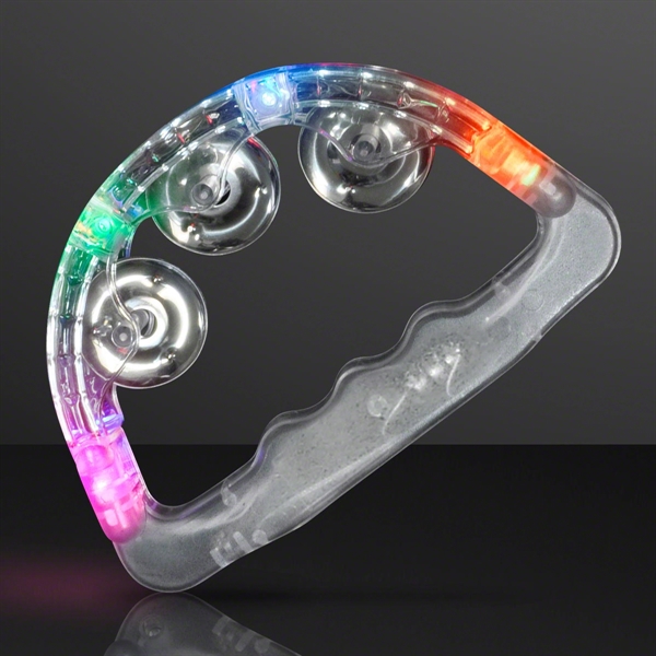 Blank or Imprinted. Light up tambourine.... from ASI 34194 ALightPromos / Alight Promotional Products