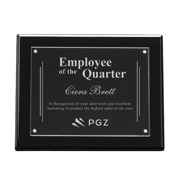 The elegant Sedum Plaque has an Ebony finish that frames your... from ASI 84592 St Regis Group / St Regis