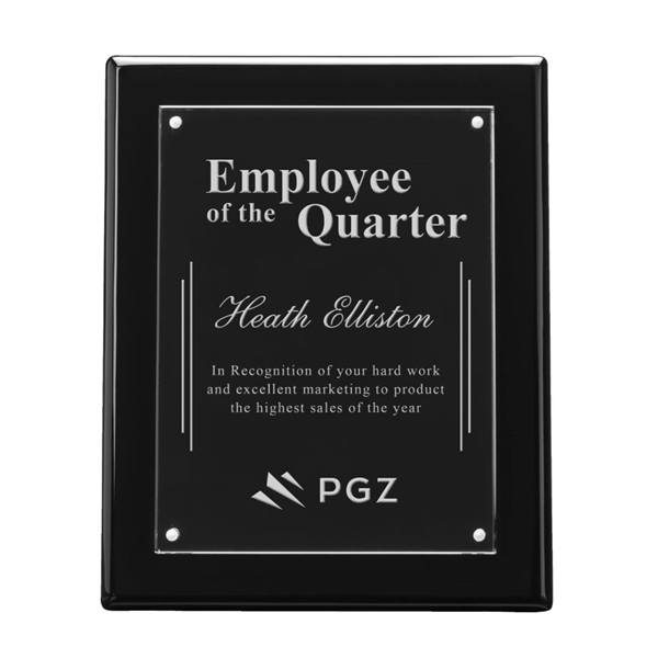 The elegant Sedum Plaque has an Ebony finish that frames your... from ASI 84592 St Regis Group / St Regis