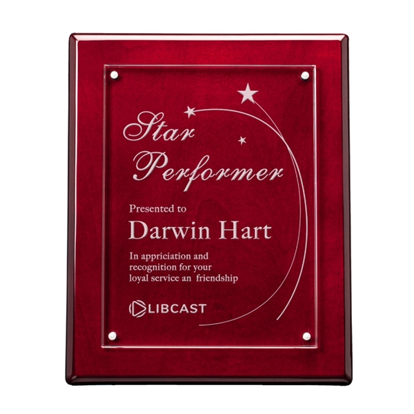 The elegant Sedum Plaque is manufactured with the finest Rosewood to... from ASI 84592 St Regis Group / St Regis