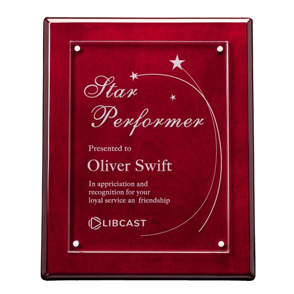 The elegant Sedum Plaque is manufactured with the finest Rosewood to... from ASI 84592 St Regis Group / St Regis