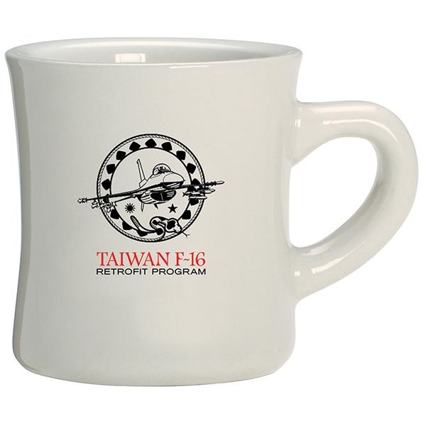 Ceramic diner mug with 10 oz. capacity and multiple imprinting methods... from ASI 34330 ZZ MERGED - Allen Company/The / Allen Colorcraft®