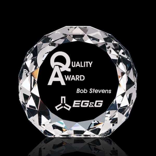Gem Cut Circle - Optical Award.... from ASI 84592 St Regis Group / St Regis