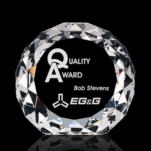 Gem Cut Circle - Optical Award.... from ASI 84592 St Regis Group / St Regis