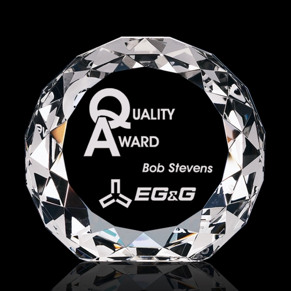 Gem Cut Circle - Optical Award.... from ASI 84592 St Regis Group / St Regis