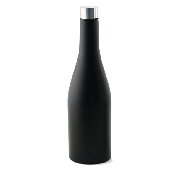 26 oz. Wine Bottle Triple-Wall Flask, Stainless Steel... from ASI 55450 Franmara Inc