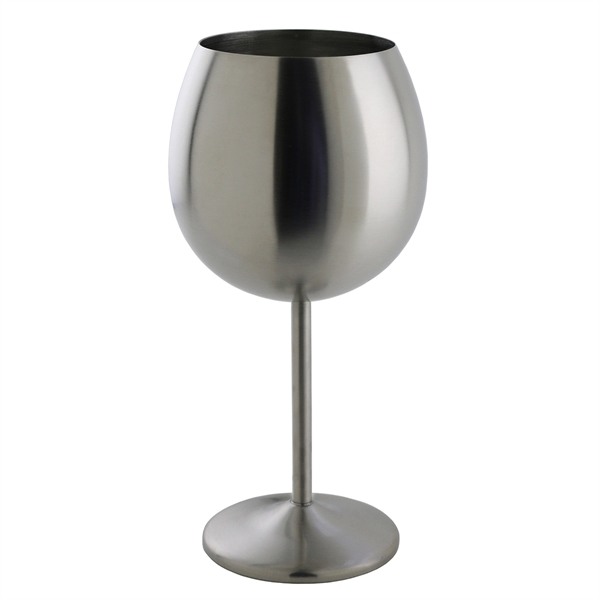 20 oz. brushed stainless steel burgundy wine glass.... from ASI 55450 Franmara Inc
