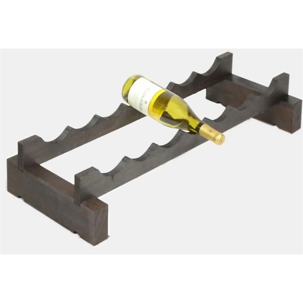 1 layer wine rack made of renewable plantation stained pine wood.... from ASI 55450 Franmara Inc