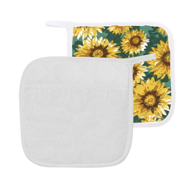 Heavy-duty cotton potholder made with heat resistant material.... from ASI 57655 STOPNGO Line