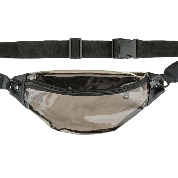 Fanny pack made of transparent PVC with a poly-web waist strap... from ASI 57655 STOPNGO Line