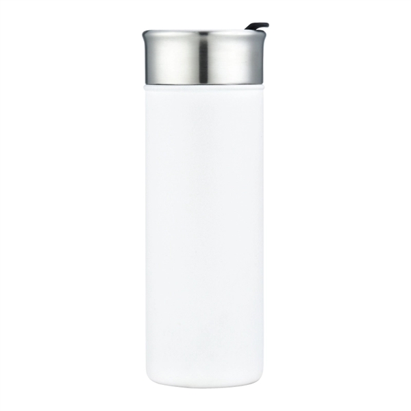 18 oz. stainless steel tumbler with double wall, vacuum insulation and... from ASI 57655 STOPNGO Line