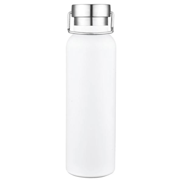 20 oz. stainless steel water bottle with double wall, vacuum insulation... from ASI 57655 STOPNGO Line