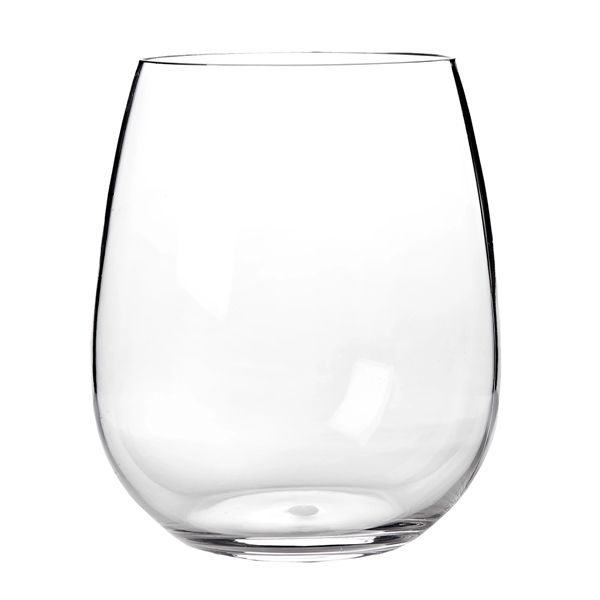 16 oz. Stemless Wine Glass, Acrylic.... from ASI 55450 Franmara Inc