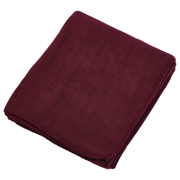 Polar fleece throw blanket - 50" x 60" - Available in... from ASI 98085 Wolfmark