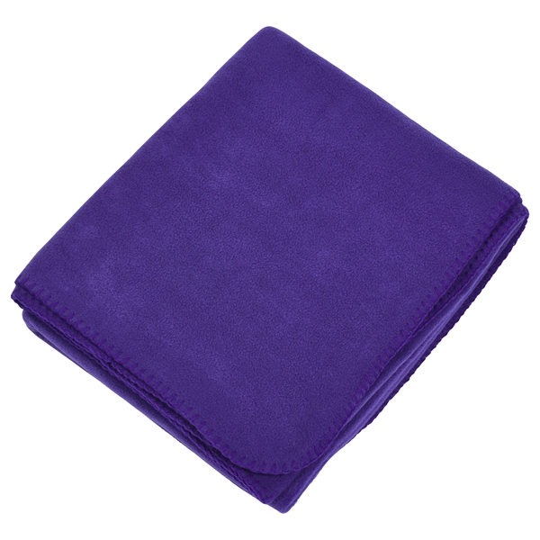 Polar fleece throw blanket - 50" x 60" - Available in... from ASI 98085 Wolfmark