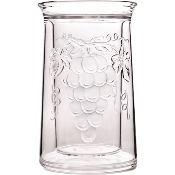 1 qt. 18 oz. double wall acrylic bottle cooler with grape... from ASI 55450 Franmara Inc
