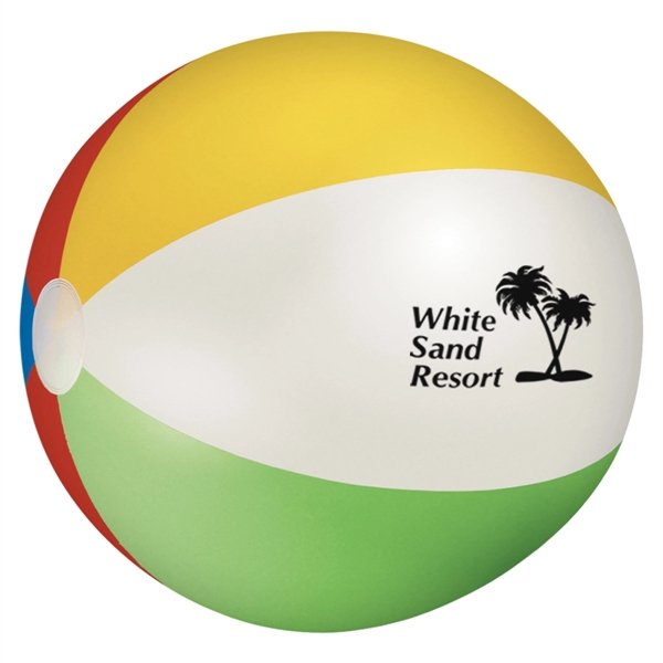 24" beach ball available in several colors... from ASI 61125 Hit Promotional Products / Hit®