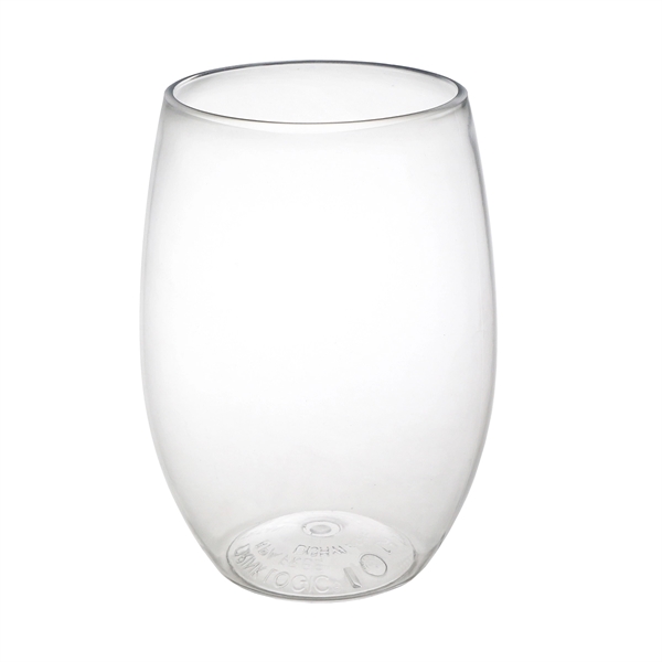 16 oz. rimless plastic wine tumbler made of BPA free plastic... from ASI 55450 Franmara Inc