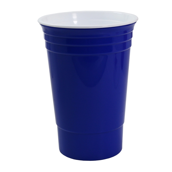 17 oz. double wall BPA free plastic party cup available with... from ASI 55450 Franmara Inc