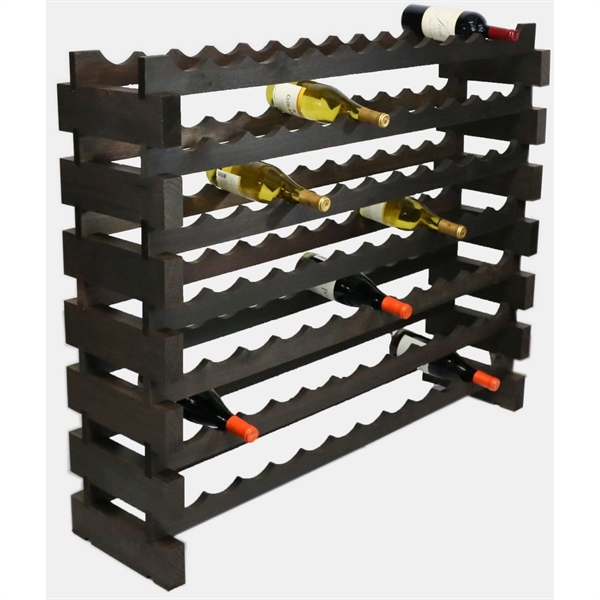 7 layer wine rack made of renewable plantation pine wood, natural.... from ASI 55450 Franmara Inc