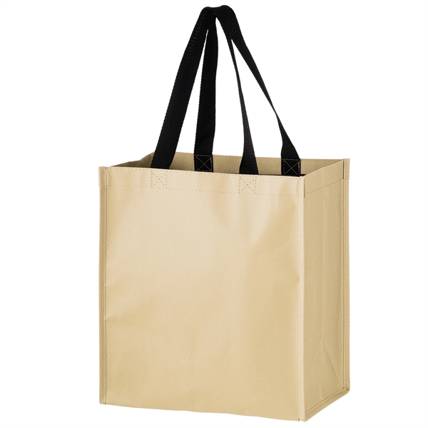 12" x 8" x 15" 70GSM non-woven and Kraft paper hybrid... from ASI 35290 American Ad Bag Co