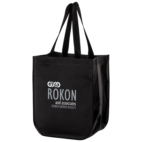 12" x 8" x 15" non-woven matte laminated polypropylene tote with... from ASI 35290 American Ad Bag Co