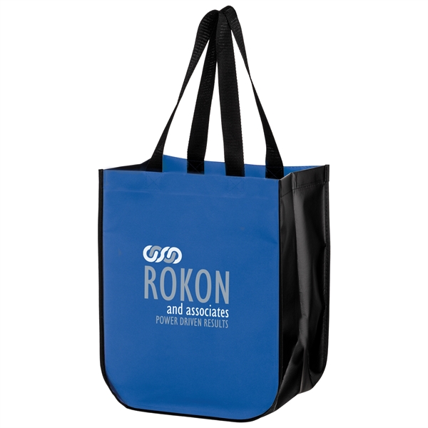 12" x 8" x 15" non-woven matte laminated polypropylene tote with... from ASI 35290 American Ad Bag Co