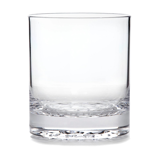Old fashioned tumbler with droplet base, acrylic, 14 oz.... from ASI 55450 Franmara Inc