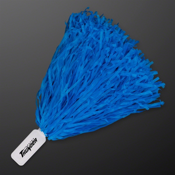Economy Non-Light Up Pom Poms; Blank & Imprinted Pricing... from ASI 34194 ALightPromos
