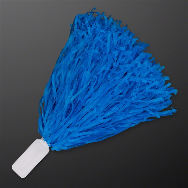 Economy Non-Light Up Pom Poms; Blank & Imprinted Pricing... from ASI 34194 ALightPromos