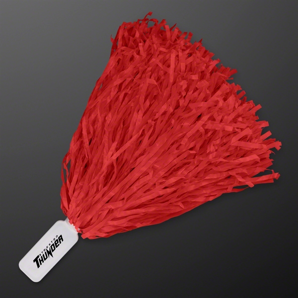Economy Non-Light Up Pom Poms; Blank & Imprinted Pricing... from ASI 34194 ALightPromos