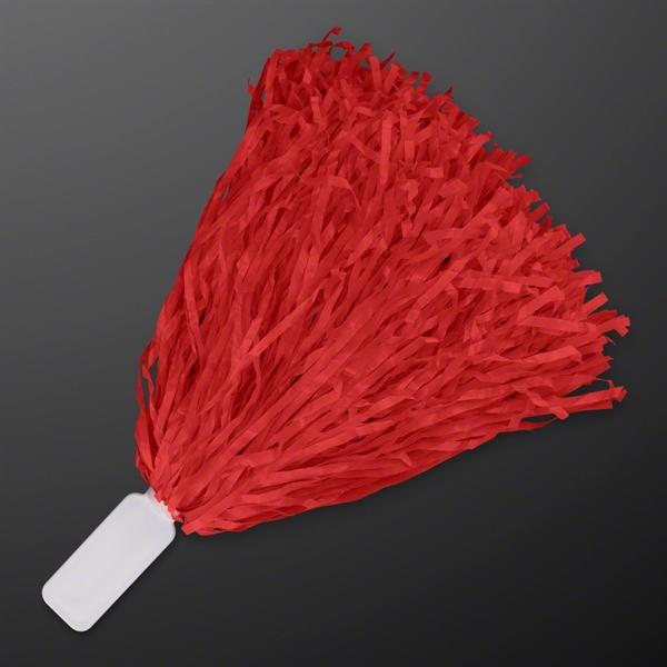 Economy Non-Light Up Pom Poms; Blank & Imprinted Pricing... from ASI 34194 ALightPromos