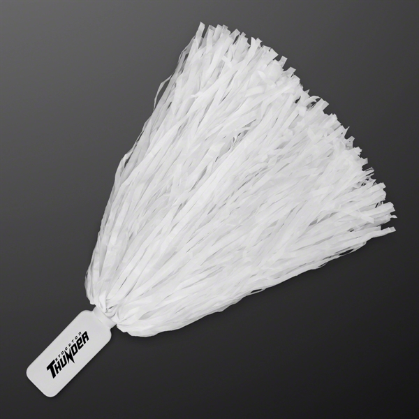 Economy Non-Light Up Pom Poms; Blank & Imprinted Pricing... from ASI 34194 ALightPromos