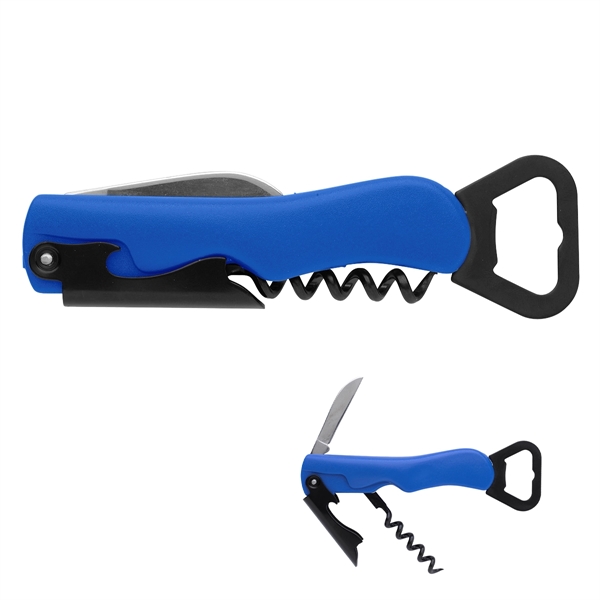4-in-1 waiter's knife that functions as a bottle and can opener,... from ASI 61125 Hit Promotional Products / Hit®