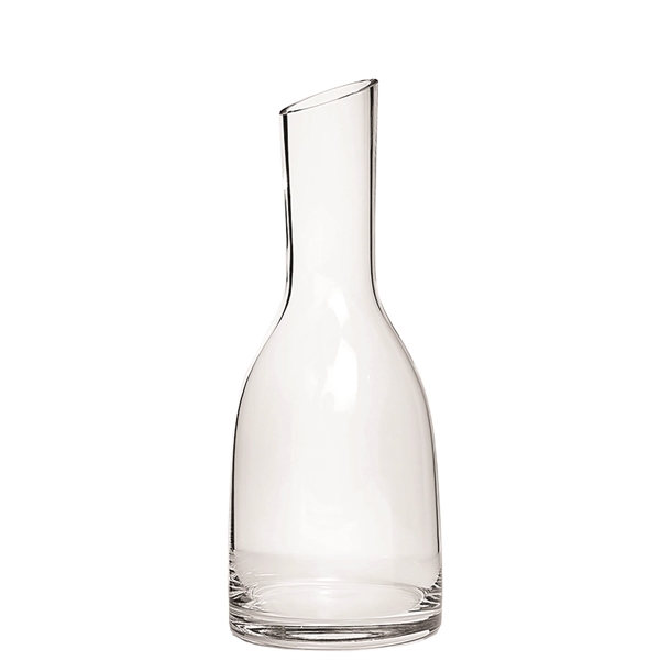 Customizable European made hand-blown straight neck carafe in 16, 24 and... from ASI 55450 Franmara Inc