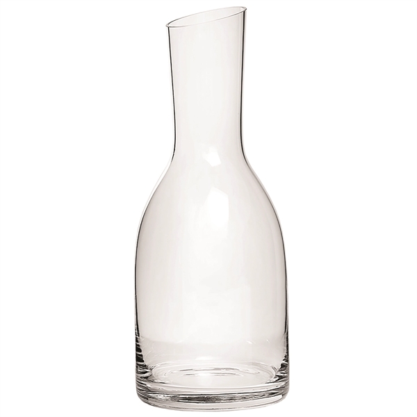 Customizable European made hand-blown straight neck carafe in 16, 24 and... from ASI 55450 Franmara Inc