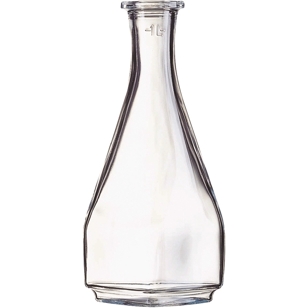 Square 10" x 3 3/4" non-tempered glass carafe. European made.... from ASI 55450 Franmara Inc
